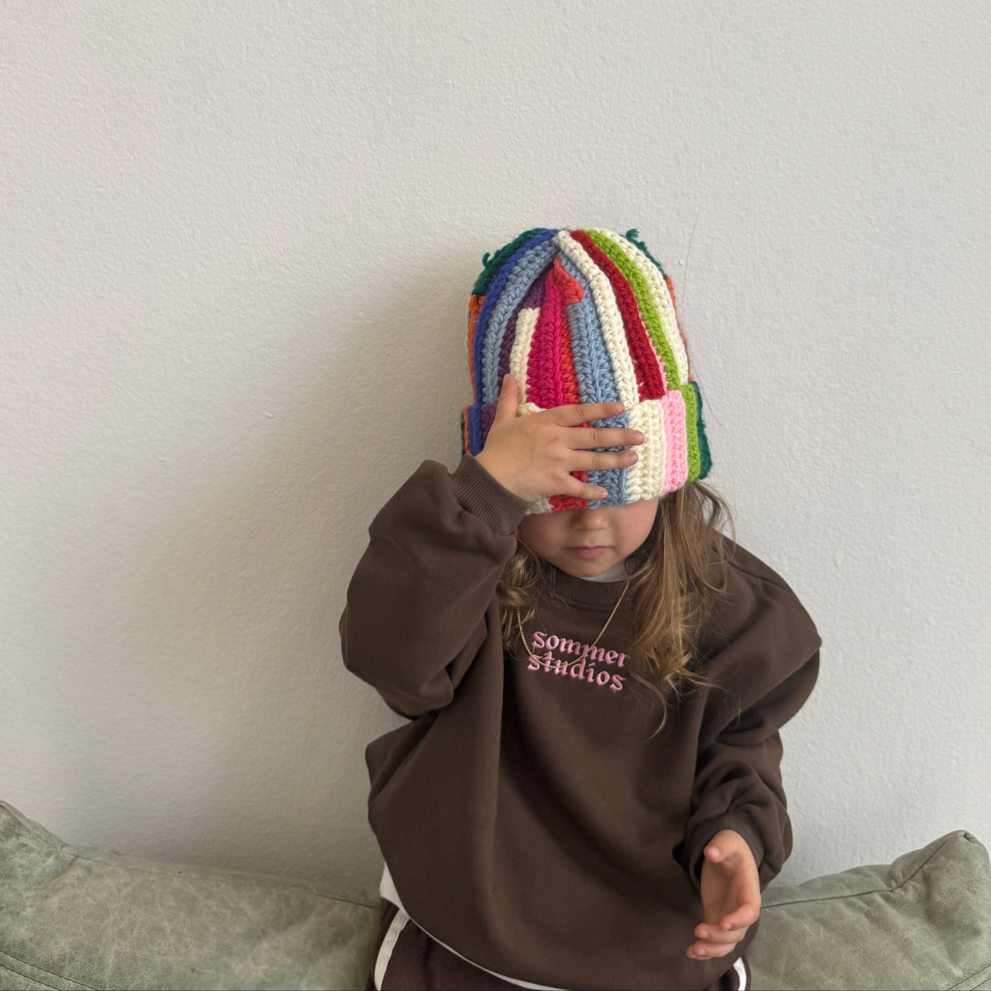 Pink Logo Crewneck