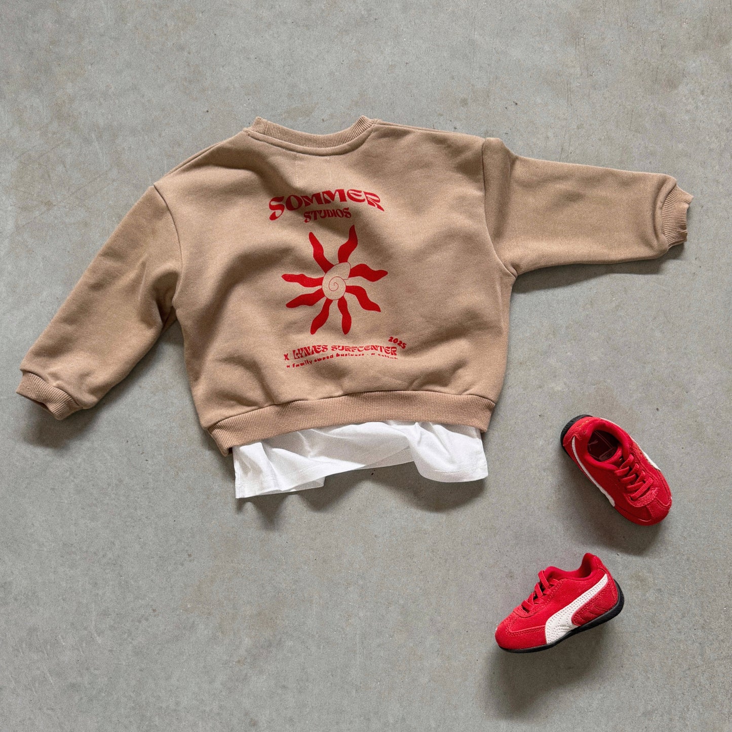 Sun Clam Crewneck