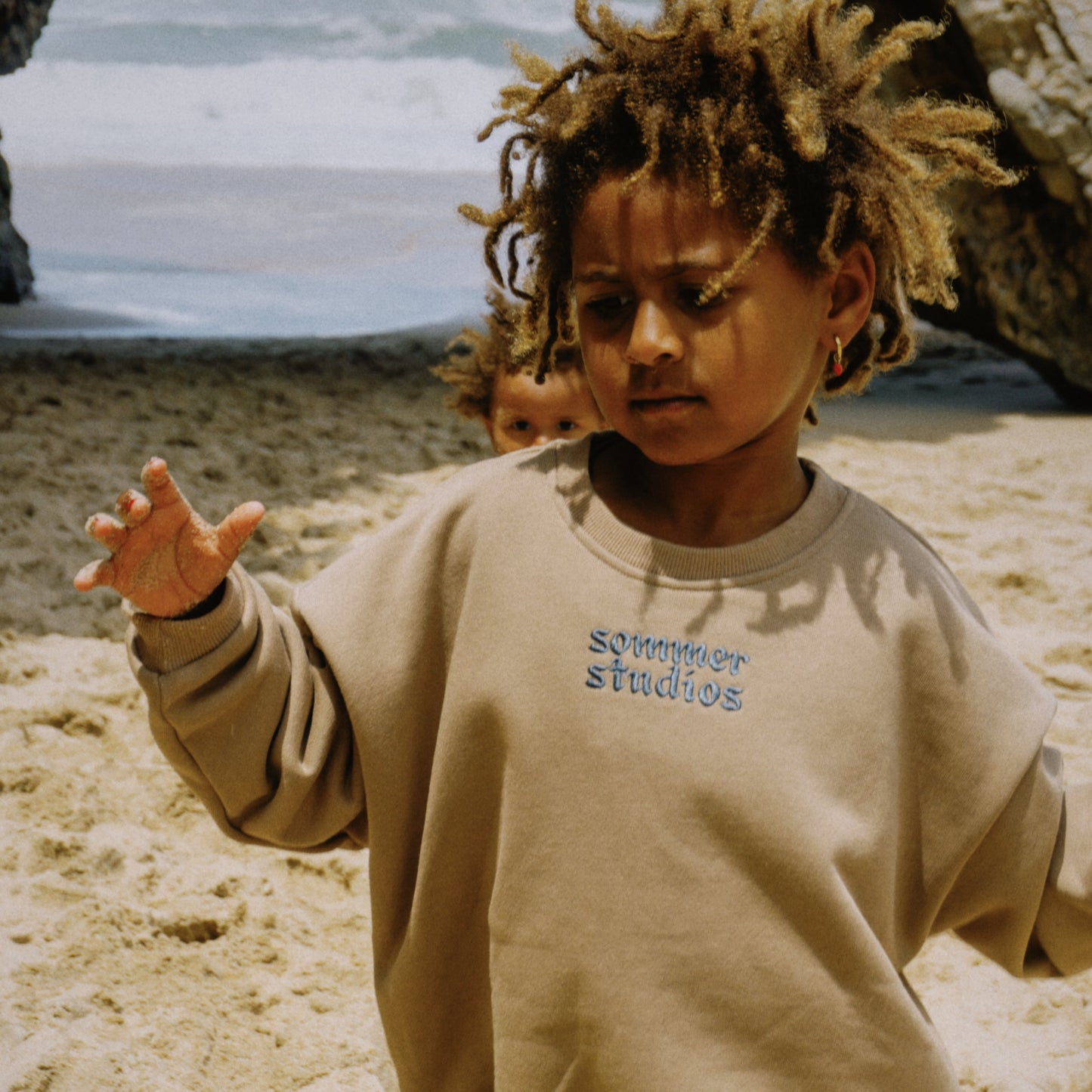 Blue Logo Crewneck