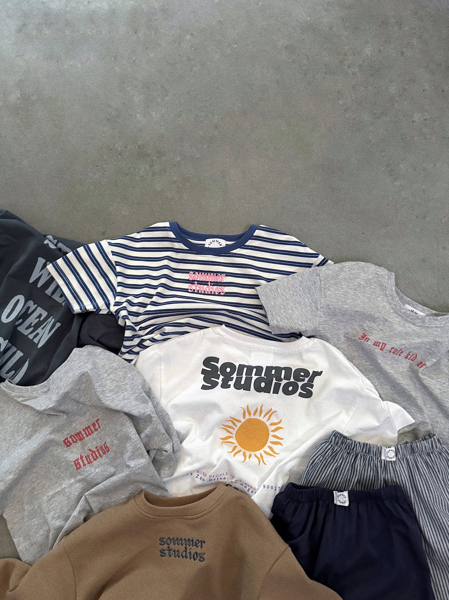 Blue Logo Crewneck