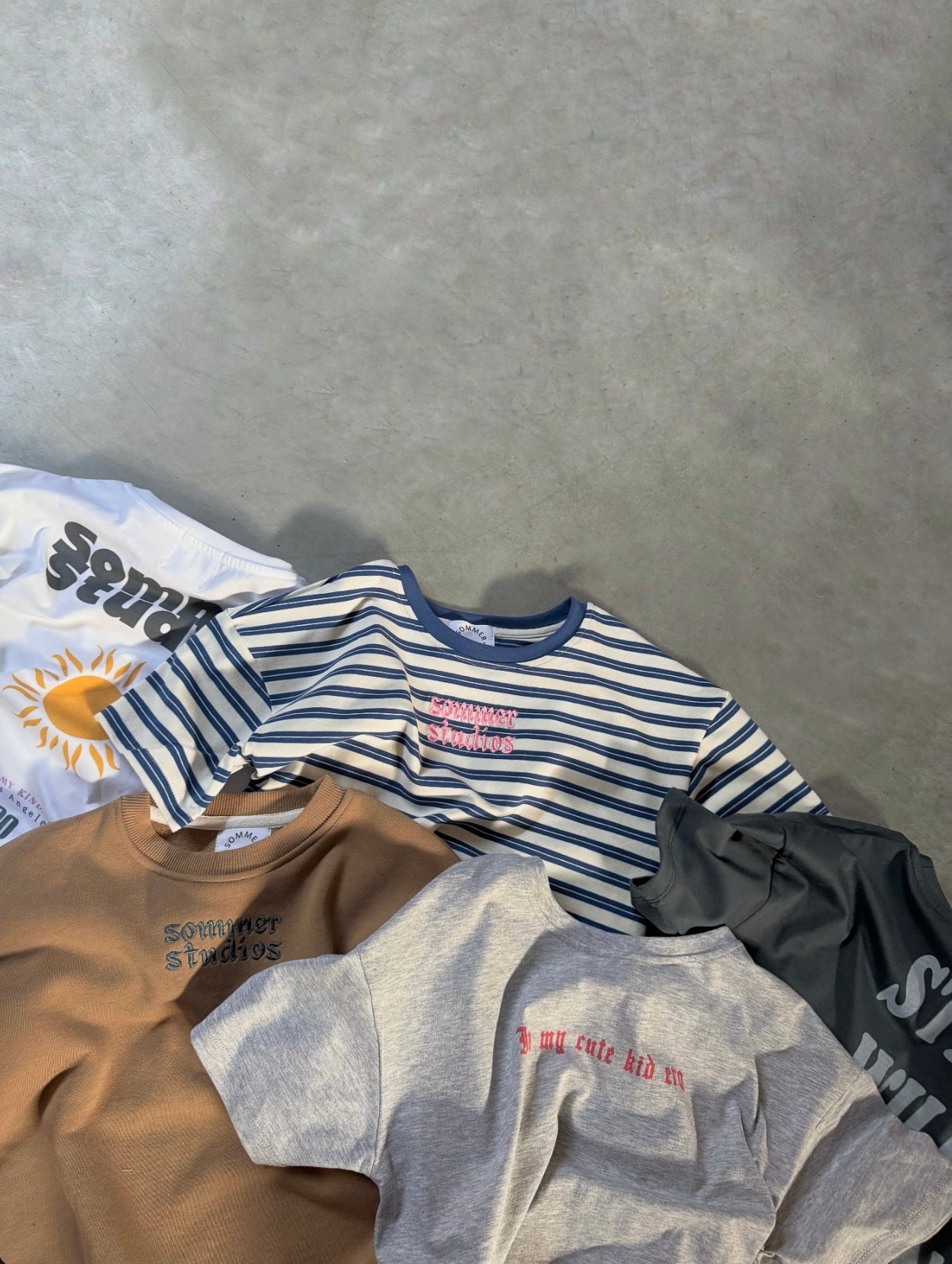 Stripe logo tee